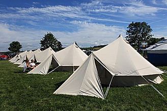 Triangular Canvas Shelter