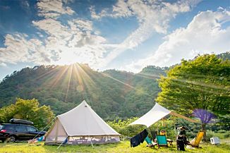 canvas car camping tents