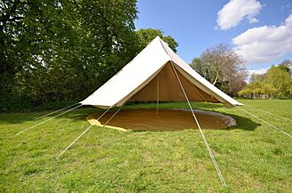 sibly 600 bell tent luxury glamping lake side
