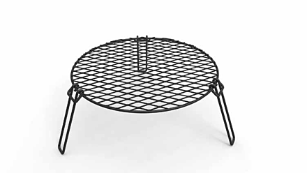 Camp Fire Grill Grate - Round