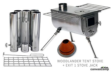 Winnerwell Woodlander - Large (+ pieza resistente al calor gratuito)