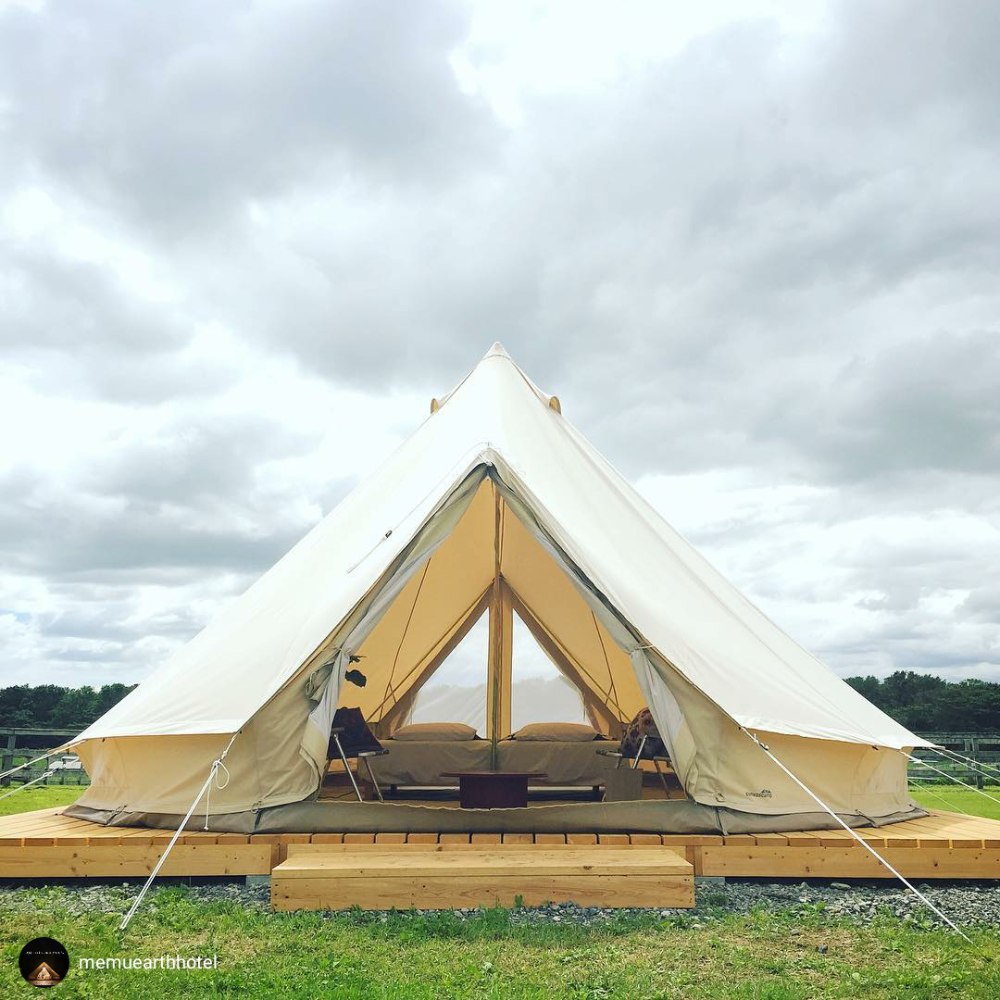 How to build a tent platform 7