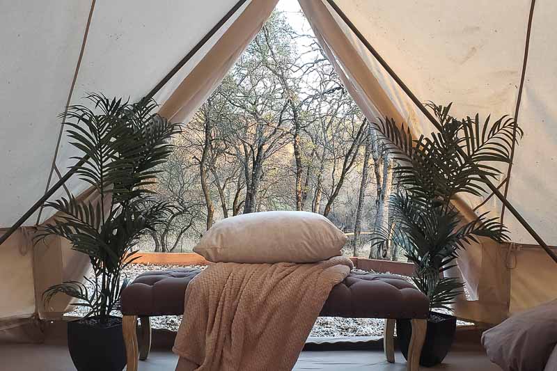 Airbnb Glamping Tent