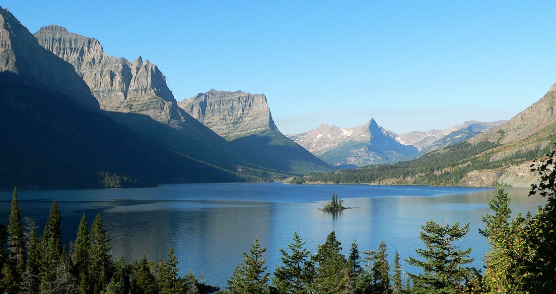 glacier national park camping